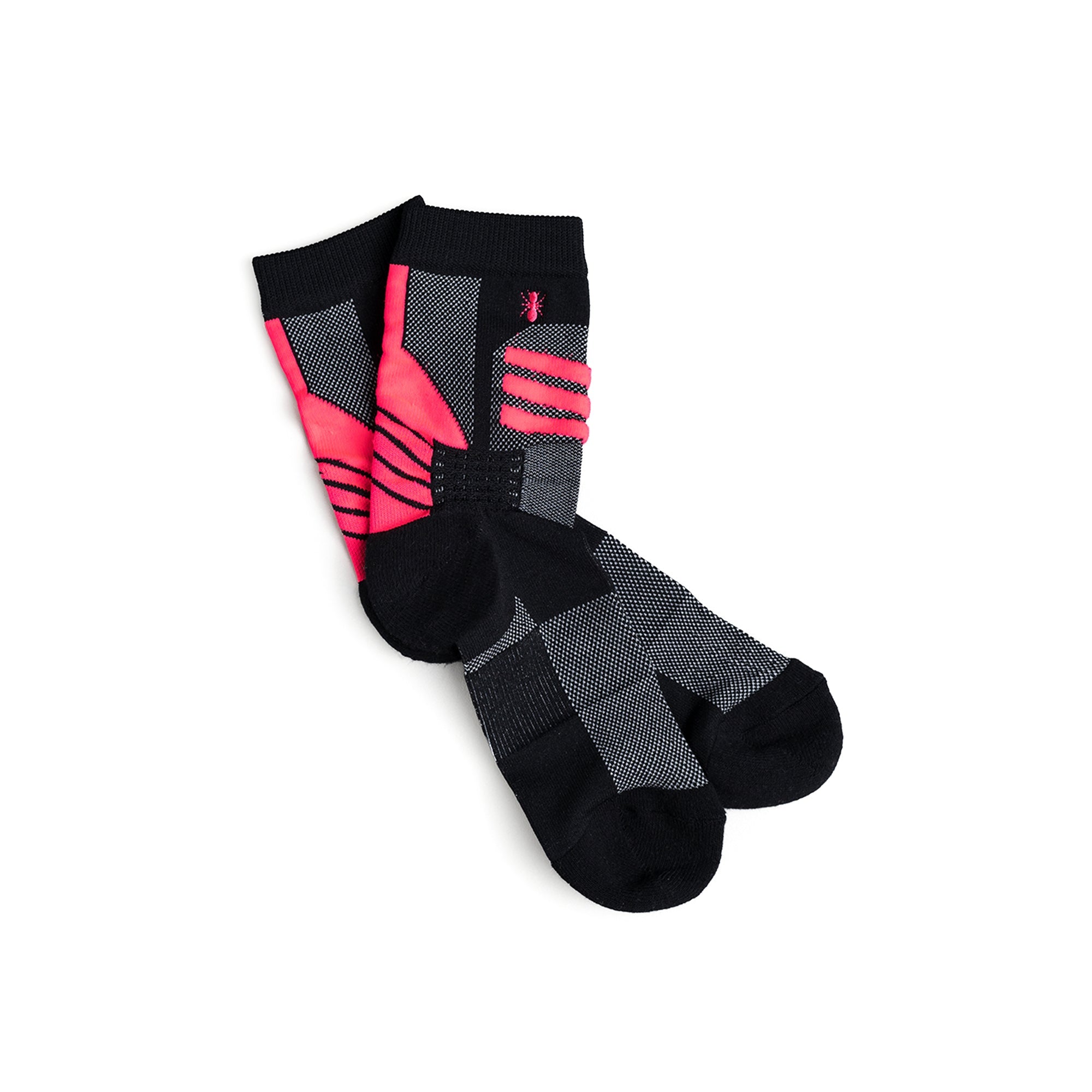 BOLT QUARTER - BLACK / PINK - M