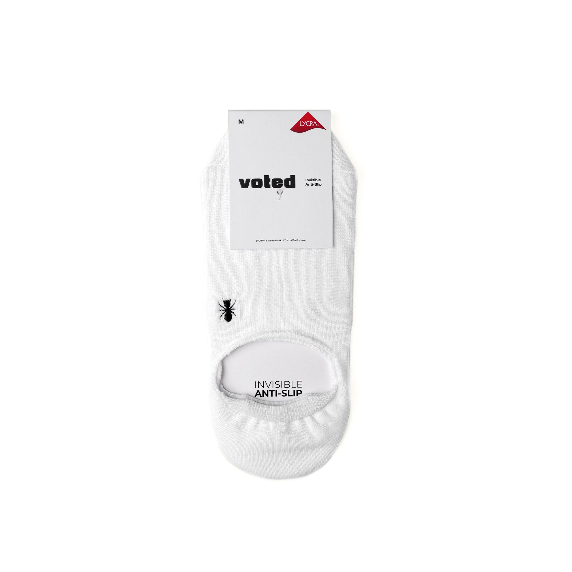 INVISIBLE YOGA ANTI SLIP - WHITE